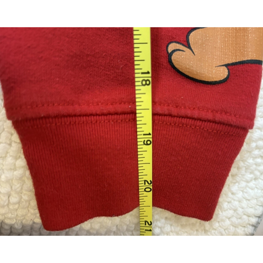 Tom & Jerry SWEATER Size XL Womens Medium Red Graphic Print Long Sleeve Cartoon - Picture 5 of 7